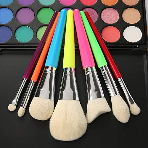 Juego De Brochas De Maquillaje Coshine Cute Rainbow Juego De