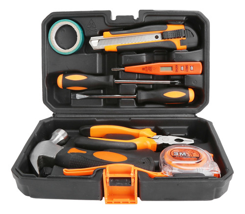Kit De Herramientas De Reparación Del Hogar, 9 Piezas, Uso G