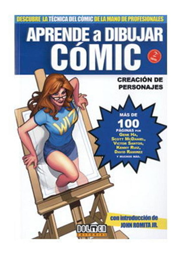 Aprende A Dibujar Comic 4 Creacion De Personajes - Aa,vv,