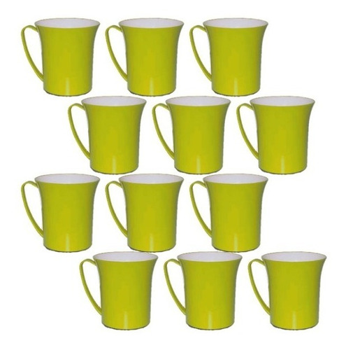 Taza/jarrito Mug Duo Bicolor C/asa Art 5114 X 12u Colombraro