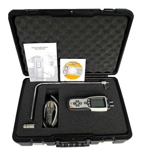 Manómetro Termoanemómetro Con Sonda Pitot Cem Dt-8920