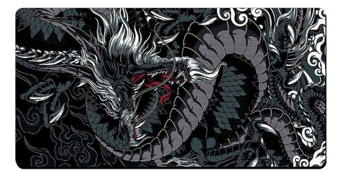 Mouse Pad Gamer Speed Extragrande 120x40 Dragão Dark