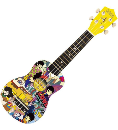 Ukelele Soprano De 4 Cuerdas The Beatles Yellow Submari...