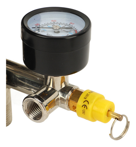 Kit Compresor Regulador De Presión Ce Valve Control Negro