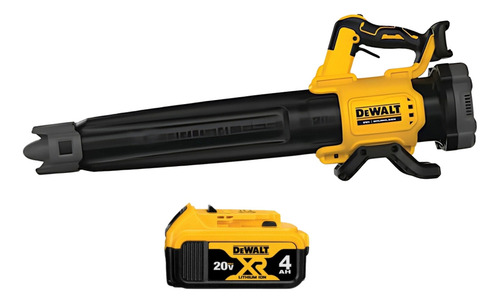 Soprador De Folhas Max Brushless Com Bateria 4ah 20v Dewalt
