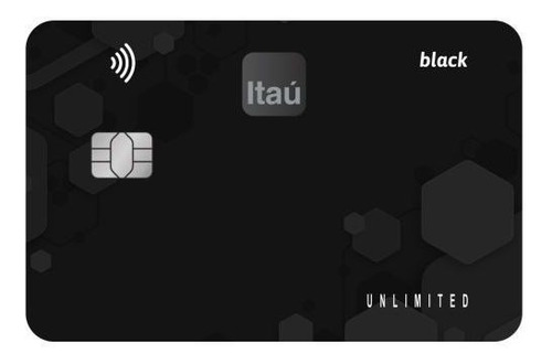 Imagem 1 de 2 de Placa Quadro Decorativo A4 - 21 X 29,7 Black Itau Unlimited