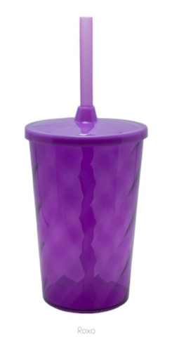 Copo Twister Roxo 500ml - Contém 1 Unidade - Ngb