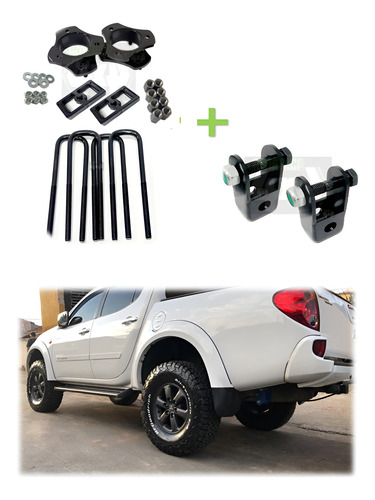 Kit Lift Susp 2 Pol Triton 2008 A 2023 Com Prolongador