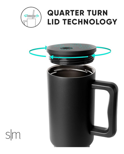 Vaso Moderno Pajita Aislado Reutilizable Acero Inoxidable