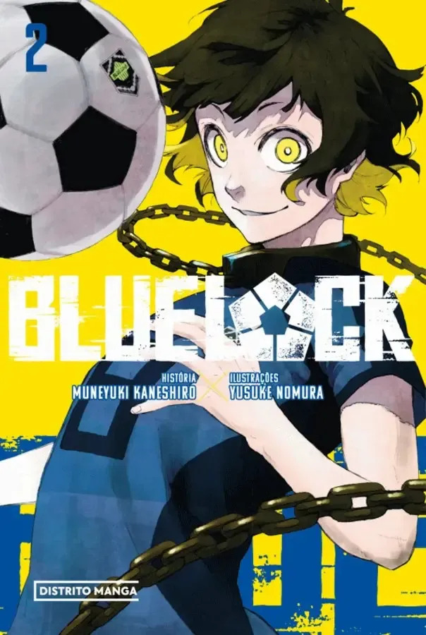 Blue Lock - Livro 2, de Vários autores, vol. 2. Editorial Distrito Manga, tapa mole, en português