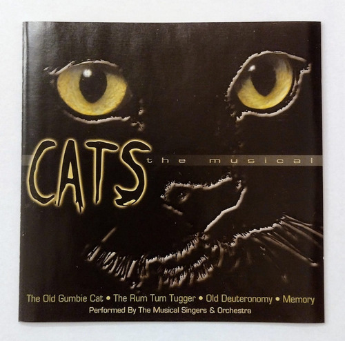 Cd Andrew Lloyd Webber Cats The Musical Importado
