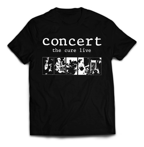 Polera The Cure - In Concert -  Gildan Rockfan