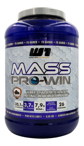 Ganador De Peso Mass Pro Win 3,9 Kgs. Winkler Nutrition 