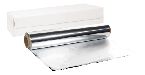 Papel Aluminio Súper Reforzado Cadefoil, 30 Cm De Ancho