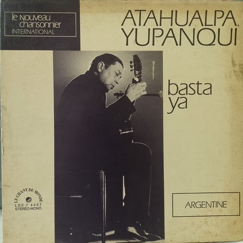 Atahualpa Yupanqui - Basta Ya. Lp Album