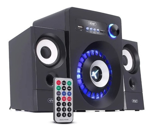 Mini System Caixa De Som Bluetooth Usb Sd Led Fm 16w