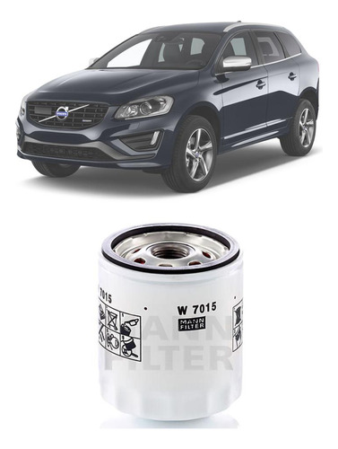 Filtro Óleo Mann Volvo Xc60 2.0 T5 2009-2017 Motor B4204t7