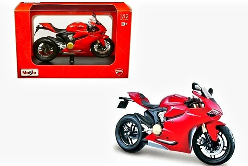 Moto Ducati 1199 Panigale De Colección Escala 1:12 Maisto 