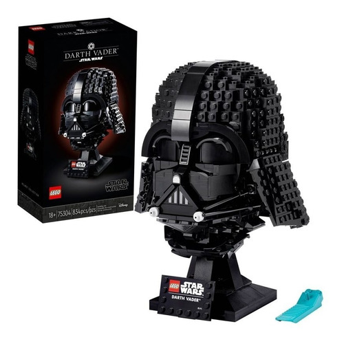 Kit Lego Star Wars Casco De Darth Vader 75304 834 Piezas 3