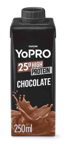 Yopro Bebida Láctea Uht Chocolate 25g De Proteínas 250ml