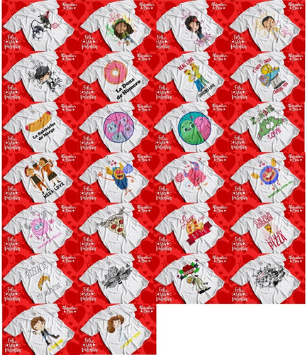 Vectores Digitales San Valentín, Eps, Pdf, Png, Sublimar
