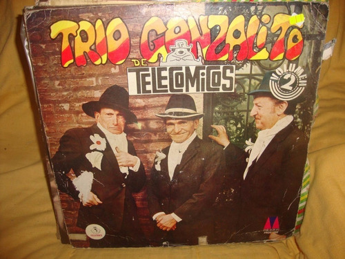 Vinilo Trio Gonzalito De Telecomicos Volumen 2 T3