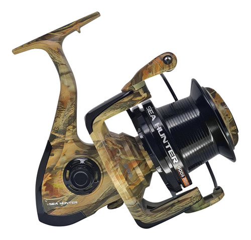 Reel Caster Sea Hunter 9006 6 Rulemanes Surfcasting Lance !