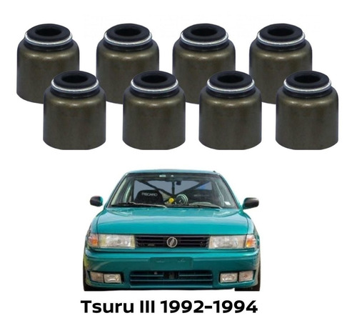 Sellos Valvulas Tsuru 1993 Motor 1.6 8 Val