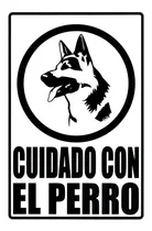 Comprar 6 Letreros De Cuidado Con El Perro 30cm X 20cm