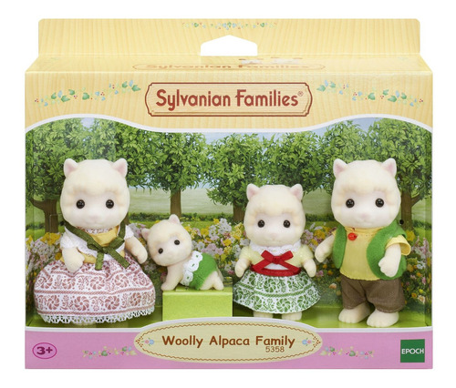 Sylvanian Families Familia Das Alpacas Epoch 5358