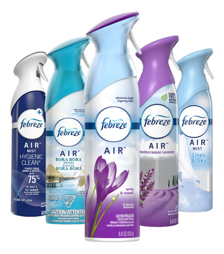 Desodorante Ambiental Febreze - Colección Completa