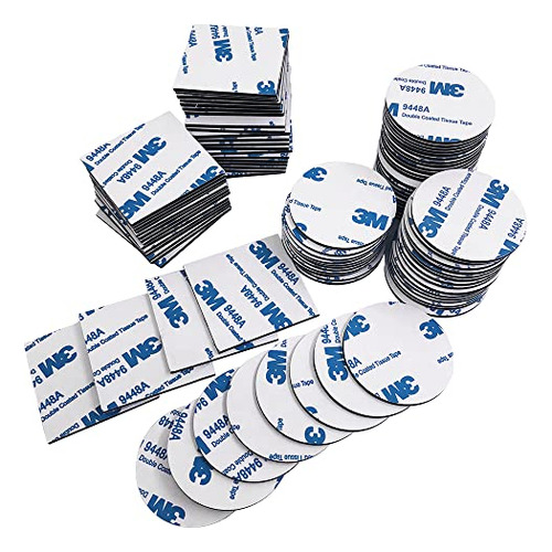 Sticky Double Sided Mounting Tape, 140pcs Double Sided ...