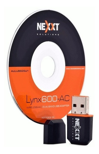 Imagen 3 de 4 de Adaptador Usb Wireless Ac600 Wifi Nexxt Lynx600 Dual Band
