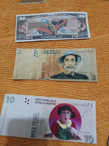 Billetes De Fantasía  De La Vecindad Del Chavo Del 8