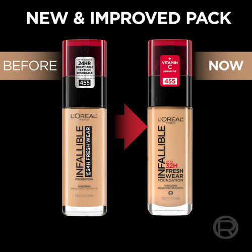 Loreal Paris Infallible Base Maquillaje Beige Intenso 420