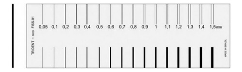 Fissurometro Trident Fiss-01