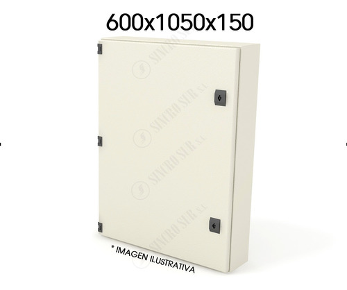 Gabinete Electrico Estanco Metalico 600x1050x150 Nollman