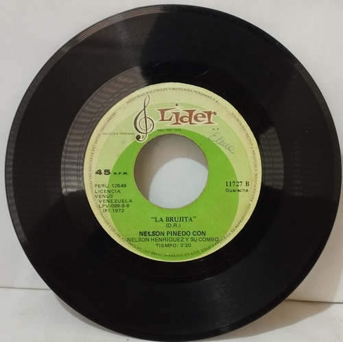 Nelson Pinedo Con Nelson Henriquez Y Su Combo El Sapo 1973 (Usado)