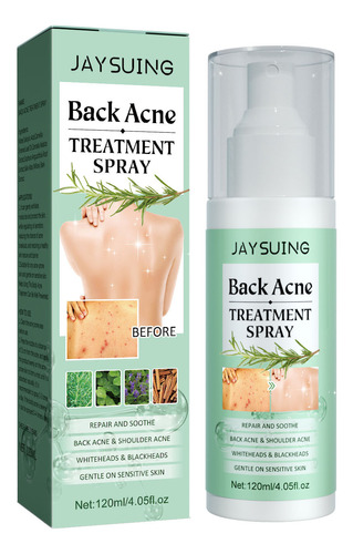 J Back Cure, Cura Corporal Con Ácido Salicílico Y Árbol De T