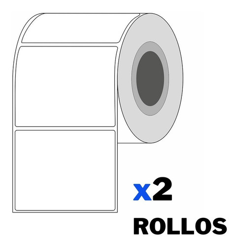 Rollo  Etiquetas Adhesivas 100mmx80mm Transferencia Térmica