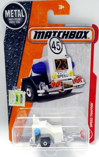 Speed Trapper - Escala 1/64 Aprox  Matchbox