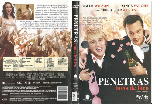 Dvd - Penetras Bons De Bico - Owen Wilson