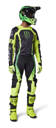 Conjunto Motocross Fox - 180 Monster - Green
