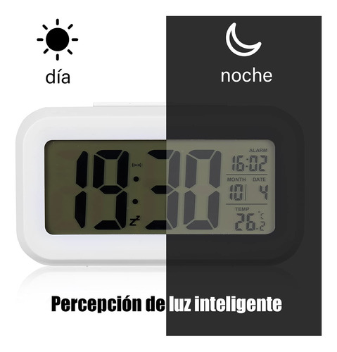 Reloj Despertador Con Números,reloj Inteligente Digital Led