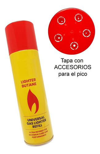 Imagen 4 de 5 de Soplete Soldador Multiuso Tipo Lápiz + Gas Butano 250 Ml
