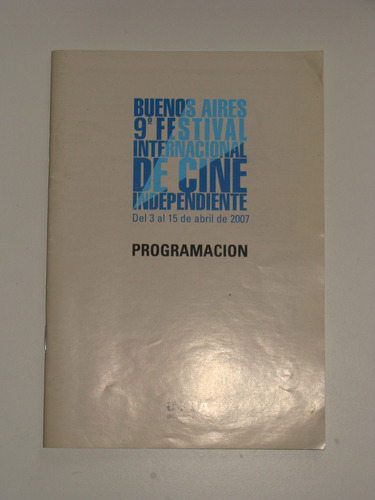 Guia De Programacion Bafici 2007