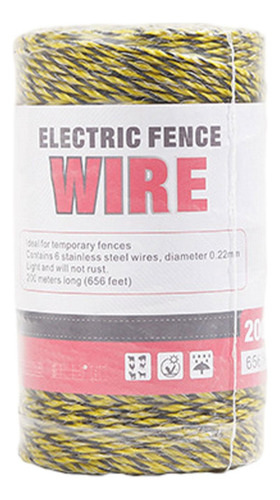 Valla Eléctrica, Práctica Cerca Electrónica, Alambre 2mm
