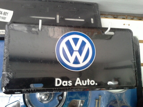 Vw Souvenirs Letrero Das Auto Plate Original