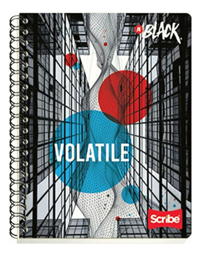 Scribe Inblack, Cuaderno Con Espiral Doble Profesional De