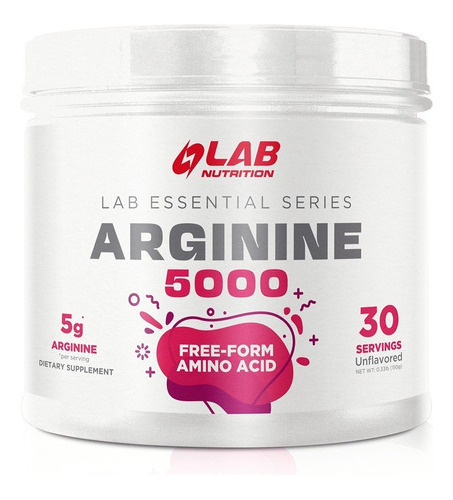 Arginine 5000 Lab Nutrition 30servings